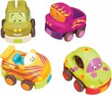 Wheeee-ls! - BX1995Z Zestaw 4 Autek z Napędem B.Toys