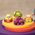 Wheeee-ls! - BX1995Z Zestaw 4 Autek z Napędem B.Toys