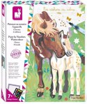 Zestaw kreatywny Malowanie po numerach Konie 7+ Janod
