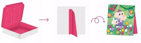 Zestaw kreatywny Pompony Janod My arts & crafts 3+