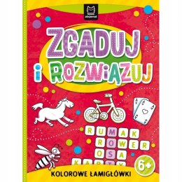 Zgaduj i rozwiązuj Kolorowe łamigłówki 6+ Aksjomat