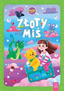 Złoty Miś Duże litery Oprawa twarda Aksjomat Pierwsze Czytanki