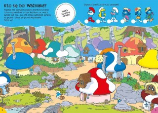 100 naklejek Nowe przygody Smerfy Książeczka z Naklejkami Harperkids