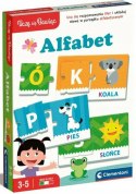 Alfabet Ucz się bawiąc Clementoni 50766 Literki Litery
