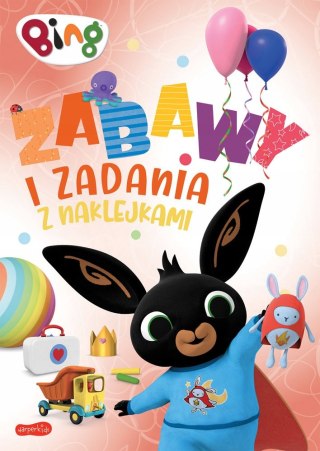 Bing. Zabawy i zadania z naklejkami 2 Naklejki Harperkids