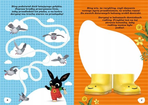 Bing. Zabawy i zadania z naklejkami 2 Naklejki Harperkids