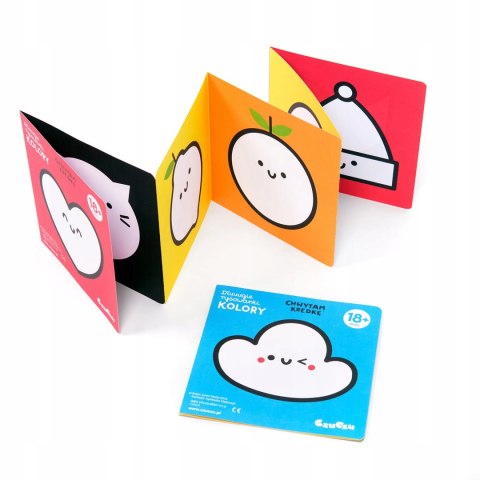 Chwytam kredkę Kolory Pierwsza Kolorowanka Czuczu