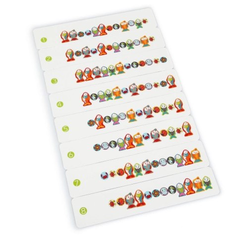 Cubika Klocki do Nawlekania Rybki Drewniane 13647 Ryby 18 m+