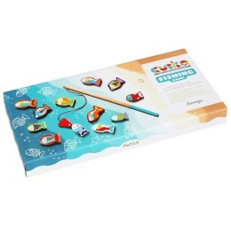 Cubika Łowienie Rybek Gra Drewniana Magnetyczna Zręcznościowa Klocki 13739