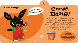 Cześć, Bing! Książka z registrami Bing Harperkids