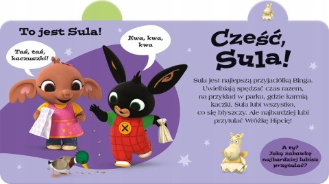 Cześć, Bing! Książka z registrami Bing Harperkids