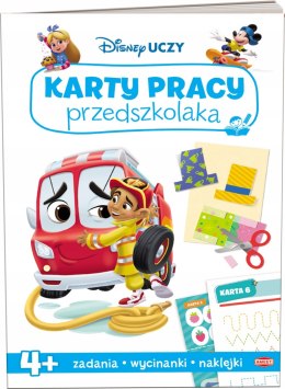 Disney Uczy Karty pracy przedszkolaka 4 latek Ameet Zadania Wycinanki