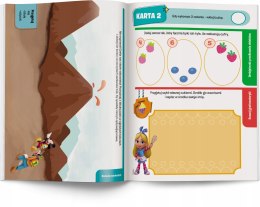 Disney Uczy Karty pracy przedszkolaka 4 latek Ameet Zadania Wycinanki