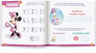 Disney Uczy Minnie Elementarz przedszkolaka 5 lat Ameet