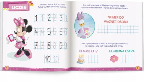 Disney Uczy Minnie Elementarz przedszkolaka 5 lat Ameet