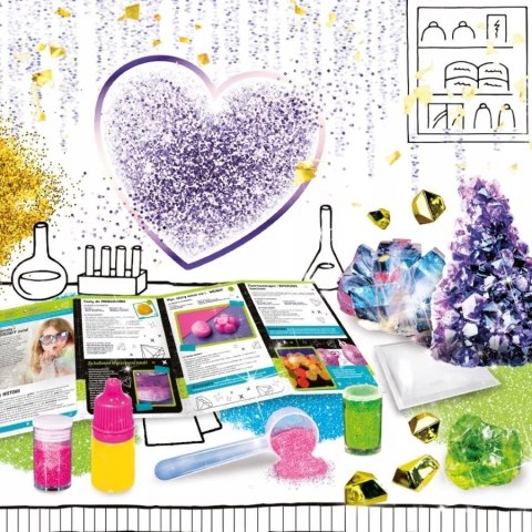 Eksperymenty z Brokatem Mały Geniusz Liscani