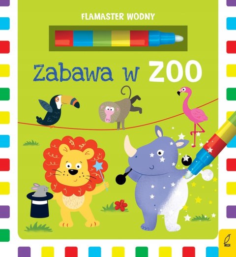 Flamaster wodny Zabawa w zoo Wilga