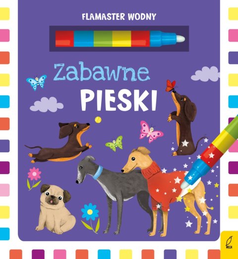 Flamaster wodny Zabawne pieski Wilga