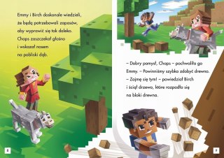 Górskie Wyzwanie Minecraft Tryb Czytania Harperkids