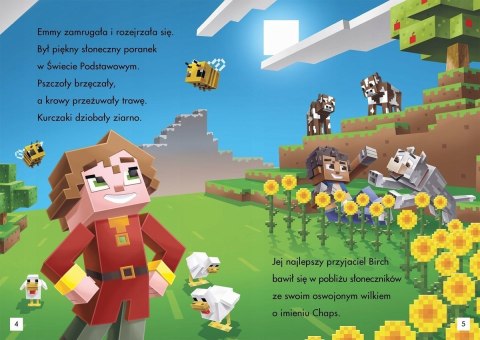Górskie Wyzwanie Minecraft Tryb Czytania Harperkids