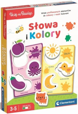 Gra Edukacyjna Słowa i kolory 50760 Clementoni 3-5 lat