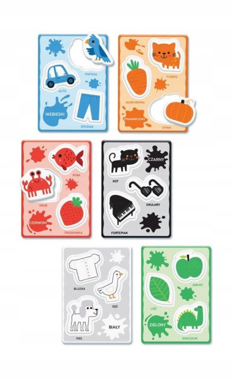 Gra Edukacyjna Słowa i kolory 50760 Clementoni 3-5 lat