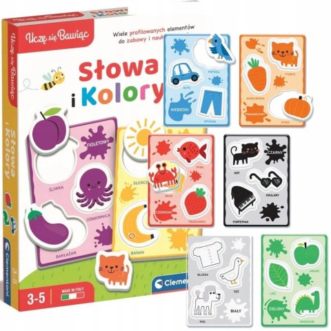 Gra Edukacyjna Słowa i kolory 50760 Clementoni 3-5 lat