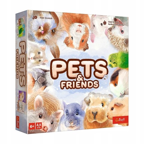 Gra Karciana dla dzieci Pets & Friends Trefl 6+ Zwierzaki i Przyjaciele