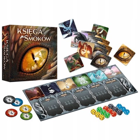 Gra Planszowa Księga Smoków Trefl