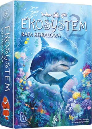 Gra planszowa Ekosystem 2 Rafa koralowa Nasza Księgarnia