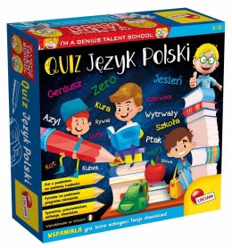 Gra planszowa Lisciani Mały Geniusz Quiz Język polski