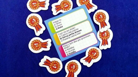 Gra planszowa Lisciani Mały Geniusz Quiz Język polski