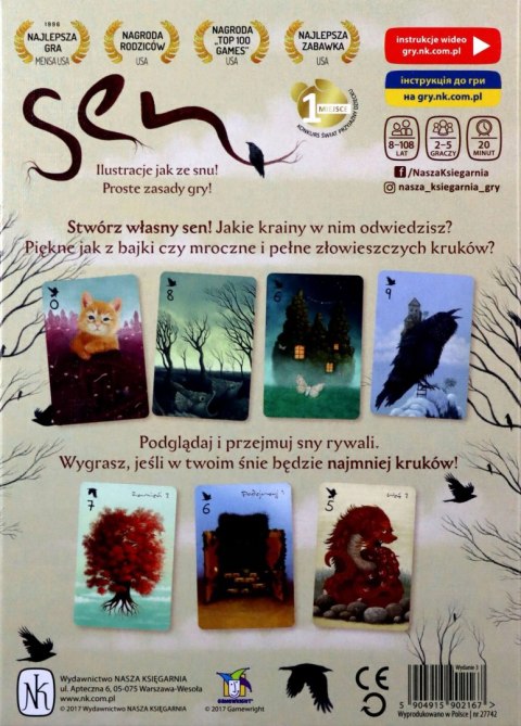 Gra planszowa Sen Nasza Księgarnia