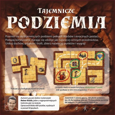 Gra planszowa Tajemnicze Podziemia Trefl