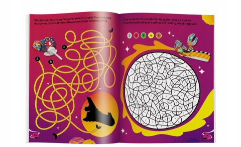 Kosmos Buduj i naklejaj Lego Books 3w1 Naklejki + Klocki Ameet