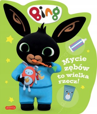 Książeczka Mycie zębów to wielka rzecz! Bing i Przyjaciele Harperkids