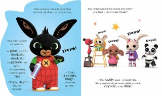 Książeczka Mycie zębów to wielka rzecz! Bing i Przyjaciele Harperkids
