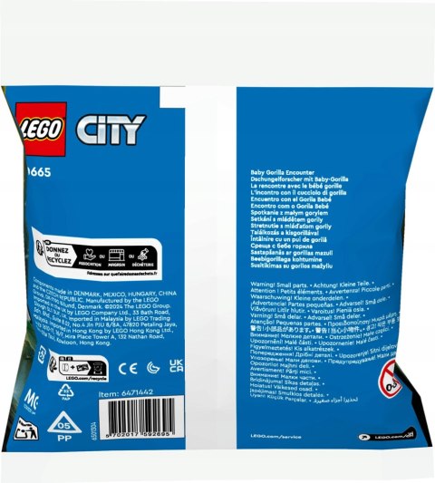 Lego City 30665 Spotkanie z małym gorylem Saszetka