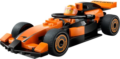 Lego City 60442 Kierowca F1 z samochodem wyścigowym McLaren