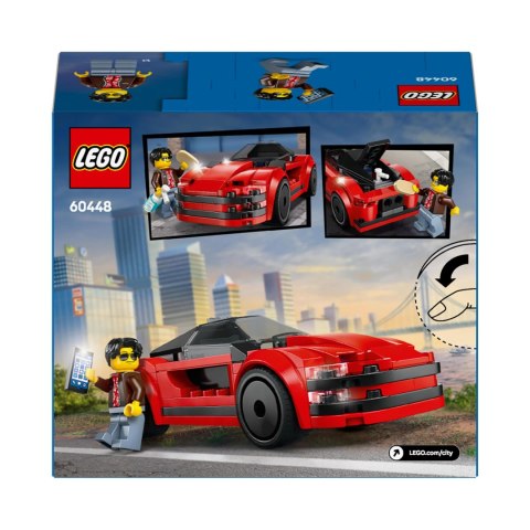 Lego City 60448 Czerwony samochód sportowy