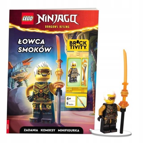 Lego Ninjago Łowca Smoków Zadania + Komiksy + Minifigurka 6+ Ameet