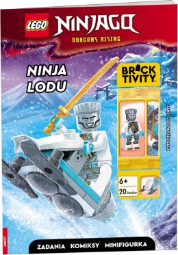 Lego Ninjago Ninja Lody Minifigurka Zane i Lodowy Ścigacz Ameet