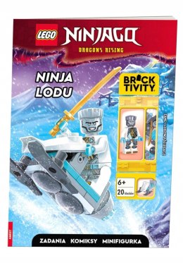 Lego Ninjago Ninja Lody Minifigurka Zane i Lodowy Ścigacz Ameet