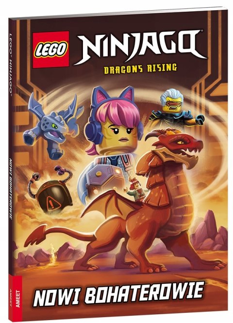 Lego Ninjago Nowi bohaterowie Ameet Książka Opowiadania