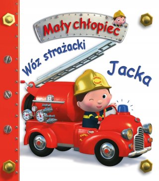 Mały Chłopiec Wóz strażacki Jacka Pojazdy