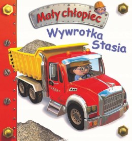 Mały Chłopiec Wywrotka Stasia Pojazdy