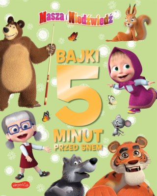 Masza i Niedźwiedź Bajki 5 minut przed snem Bajki Harperkids