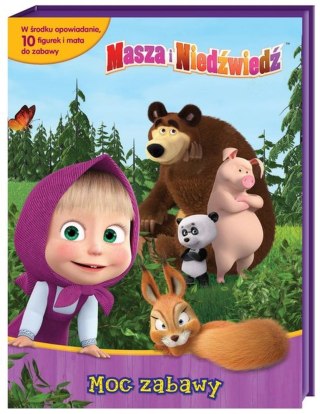 Masza i Niedźwiedź Moc Zabawy 10 Figurek + Mata do Zabawy