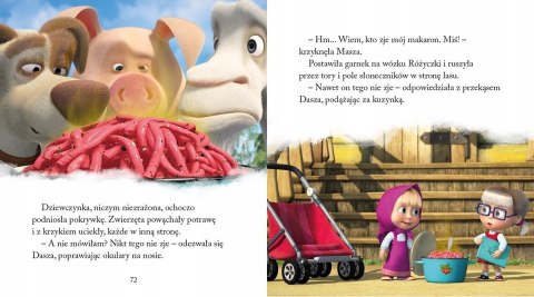 Masza i Niedźwiedź Nowa kolekcja bajek 2 bajki Harperkids