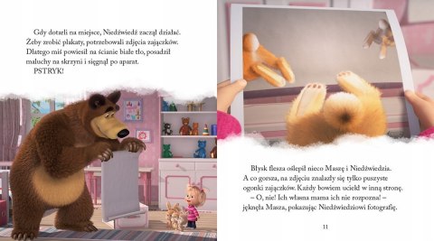 Masza i Niedźwiedź Nowa kolekcja bajek 2 bajki Harperkids